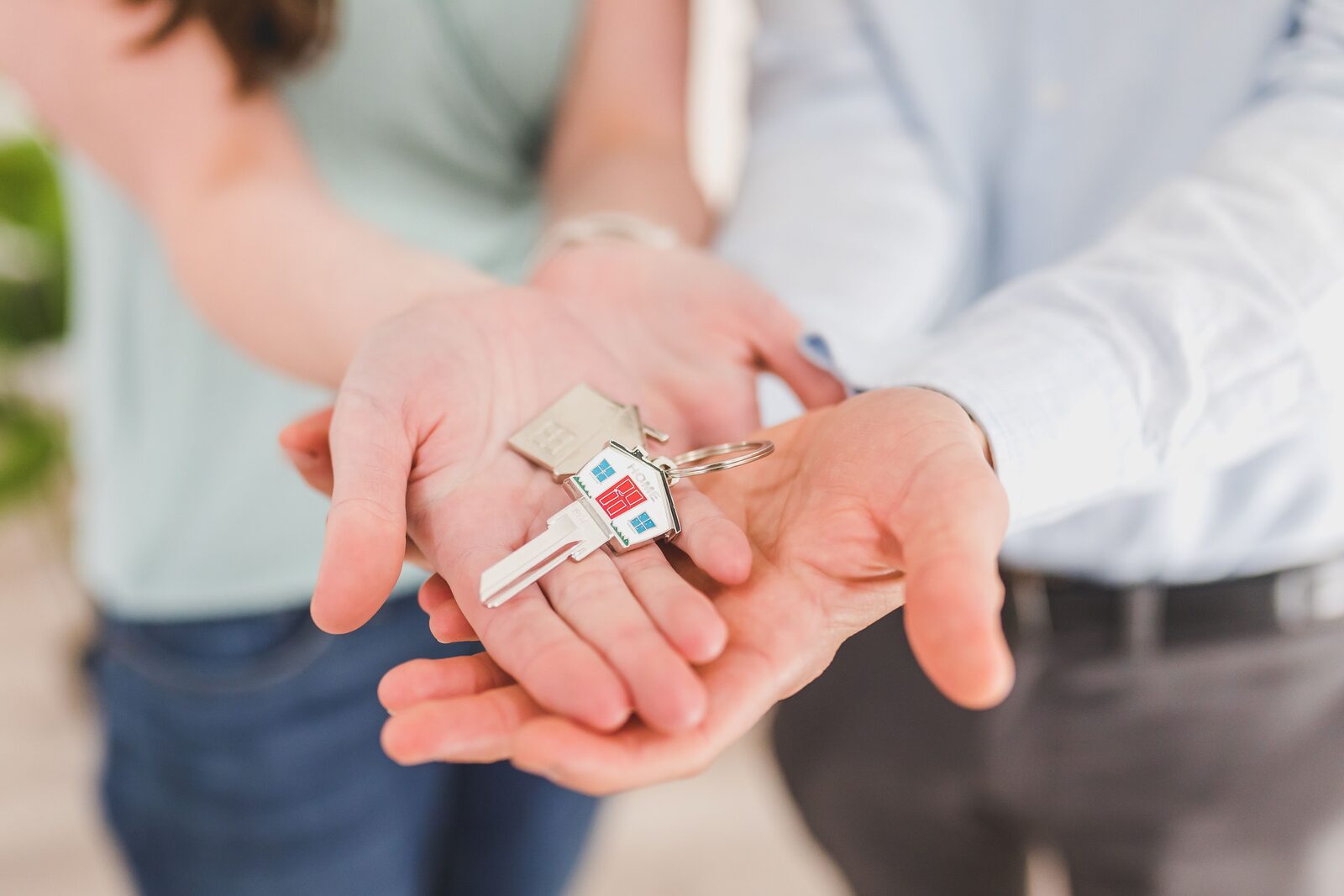 Consegna delle chiavi di casa dopo l'acquisto